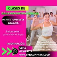 CLASES BAILE DEPORTIVO EN BAIBACENTER PUERTA DEL ANGEL 3